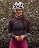 Nature Camo : Essential Women's LS Training Jersey - Acid