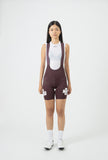 Rouleur SS24 Women's Bib Shorts Dark Red