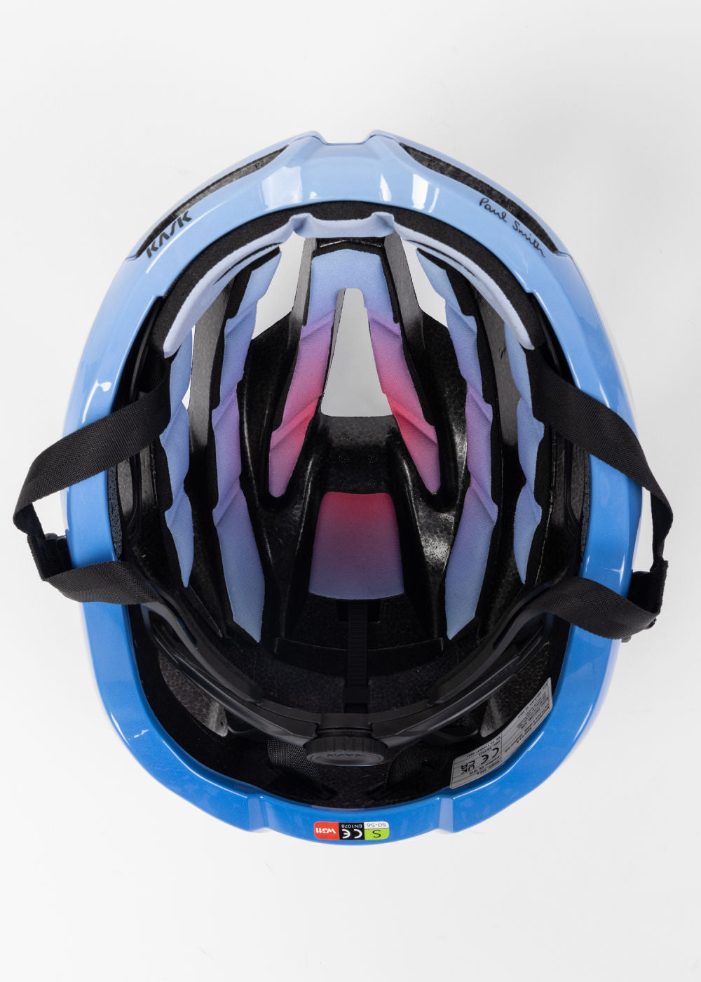 paul smith kask rainbow gradient protone cycling helmet Kask x Paul Smith Ombré Blue – en/r/oute