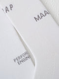 Blur Sock White