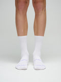 Emerge Sock White/Fluoro Purple