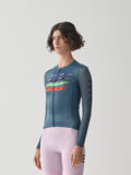 Women's Evade X Pro Air LS Jersey 3.0 Uniform Blue