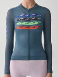 Women's Evade X Pro Air LS Jersey 3.0 Uniform Blue