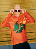 MAAP + Public Possession LS Mesh Tee Warm Red