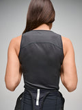 Women's Team Mesh Base Layer Black