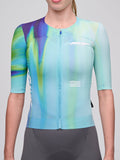 Women's Solar Pro Race Jersey Green Flash