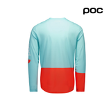 M's Motion Air L/S Jersey Lazurite Blue/Carnelian Orange