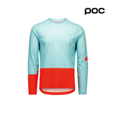 M's Motion Air L/S Jersey Lazurite Blue/Carnelian Orange