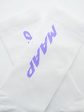 Maap Emerge Sock White/Fluoro Purple