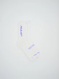 Maap Emerge Sock White/Fluoro Purple
