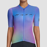 Women's Blurred Out Pro Hex Jersey 2.0 Blue Mix