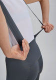 W's Raceday Bib Shorts Sylvanite Grey