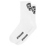 2021 Socks Skull Logo White