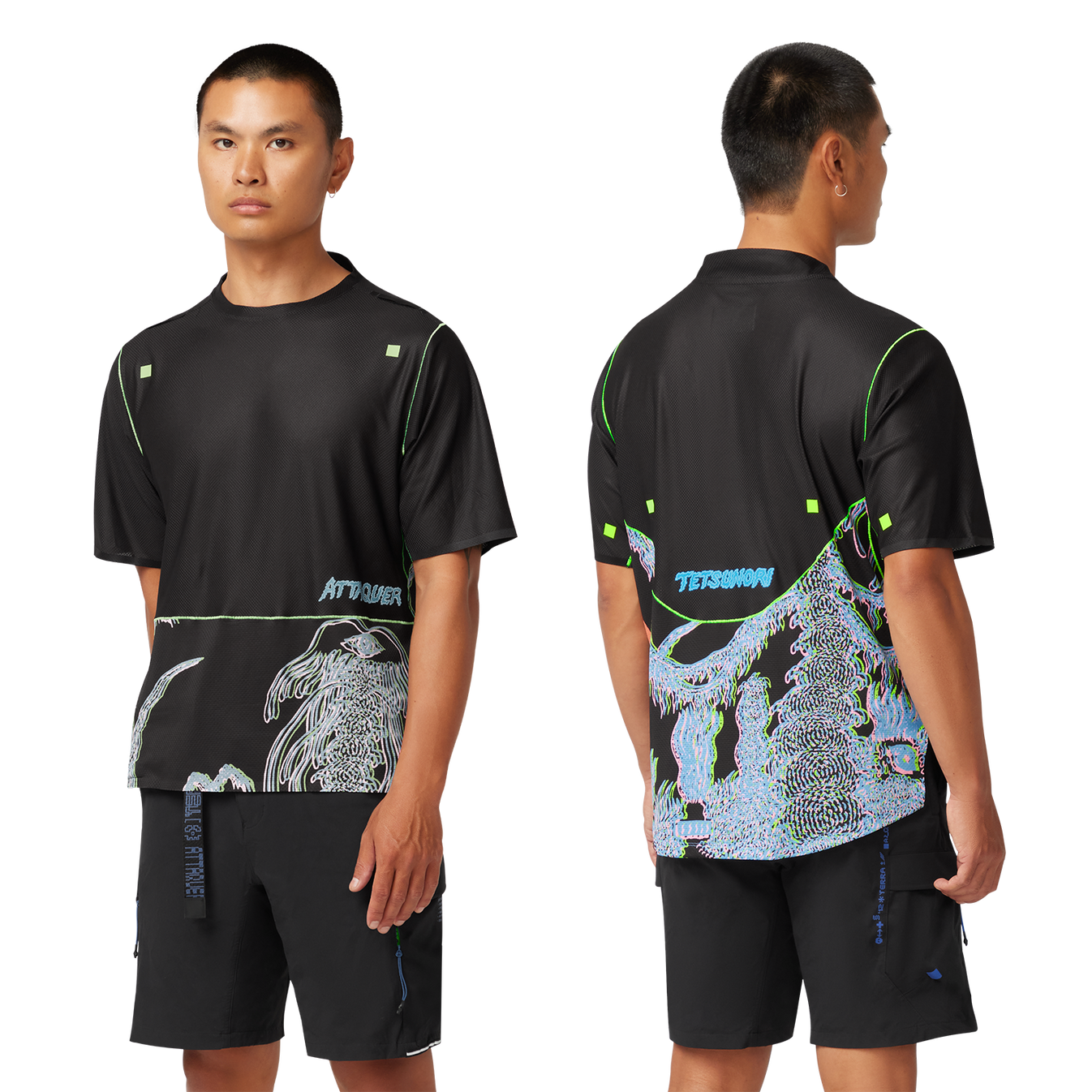 ATQ Tetsunori 3D Vegetation Tech Tee