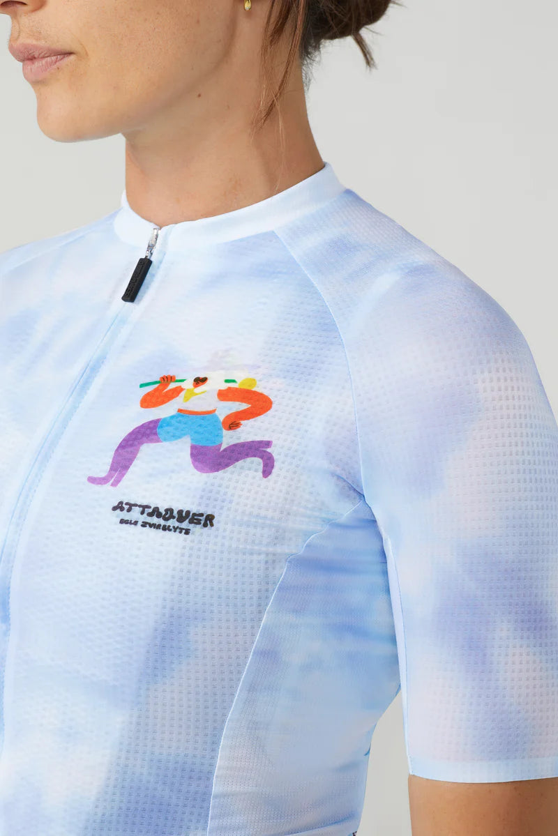 ATQ x Egle Zvirblyte Women's Ride at Dawn Jersey (Blue)