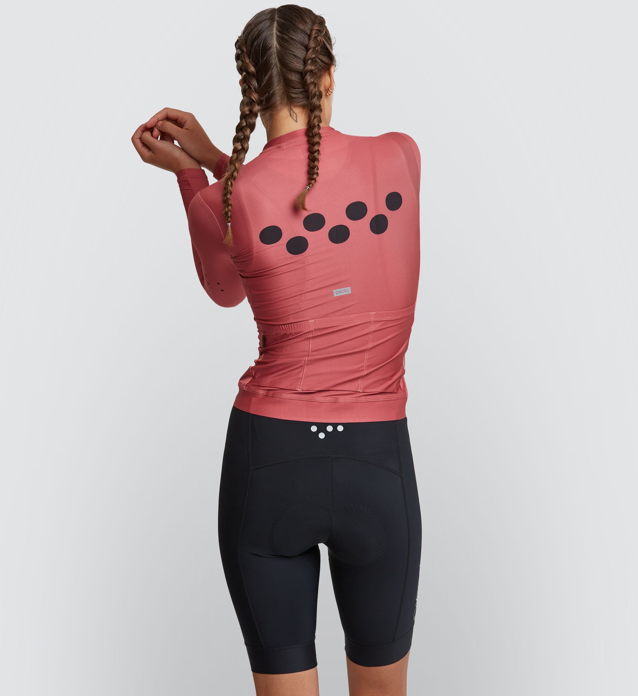Essentials Women s Classic Long Sleeve Jersey Mineral Red en r