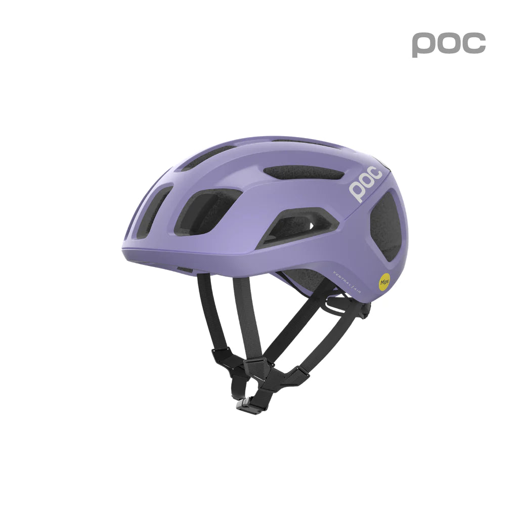 POC Ventral MIPS Purple Amethyst Matt en r oute