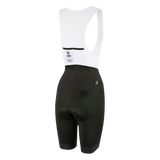 2021 Women's All Day Bib Shorts Black/White Reflective Logo