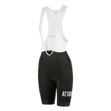 2021 Women's All Day Bib Shorts Black/White Reflective Logo