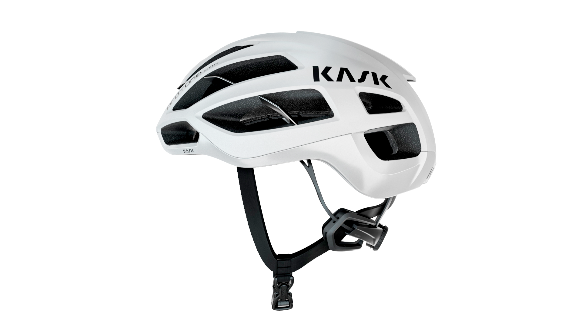 Kask protone black 2024 white